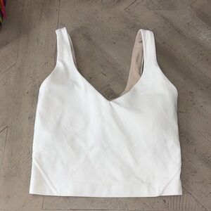 Lululemon Align White Tank Top